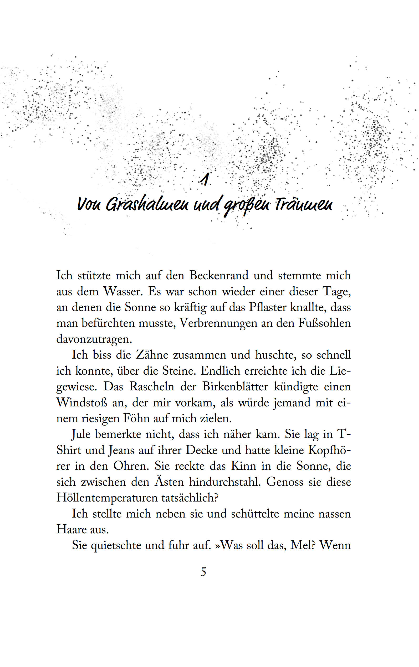 Das Funkeln von Sternenstaub