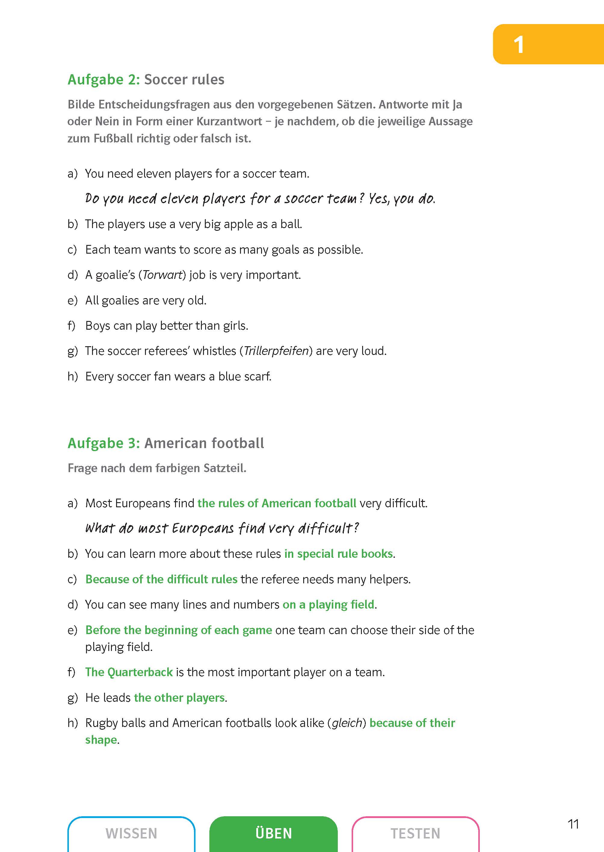Klett Sicher in Englisch Grammatik 7./8. Klasse