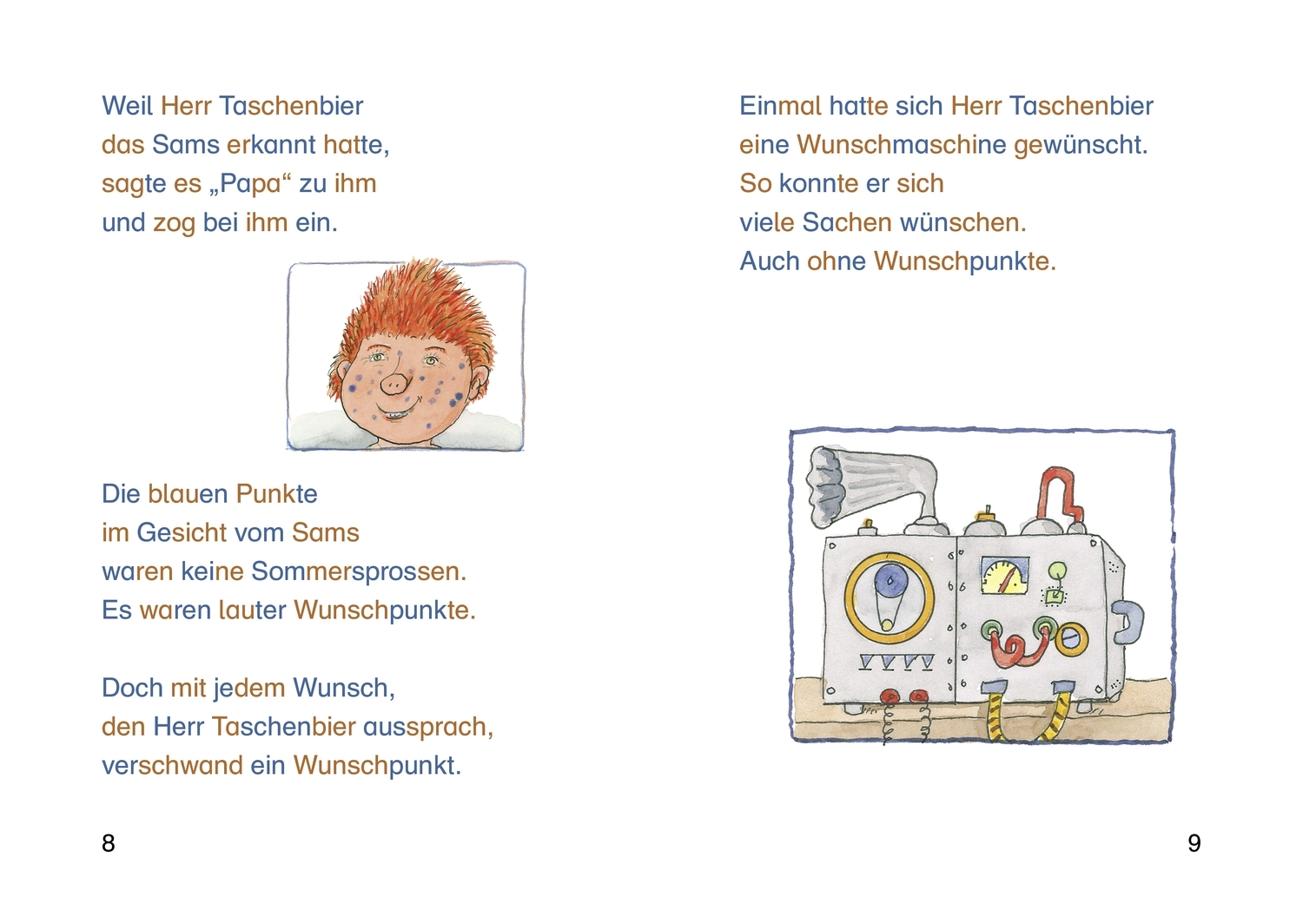 Das Sams wünscht sich einen Drachen
