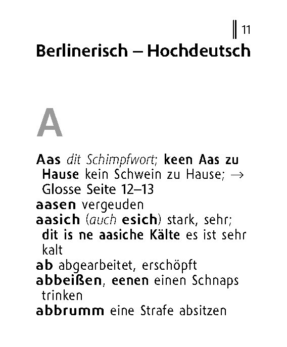 Langenscheidt Lilliput Berlinerisch