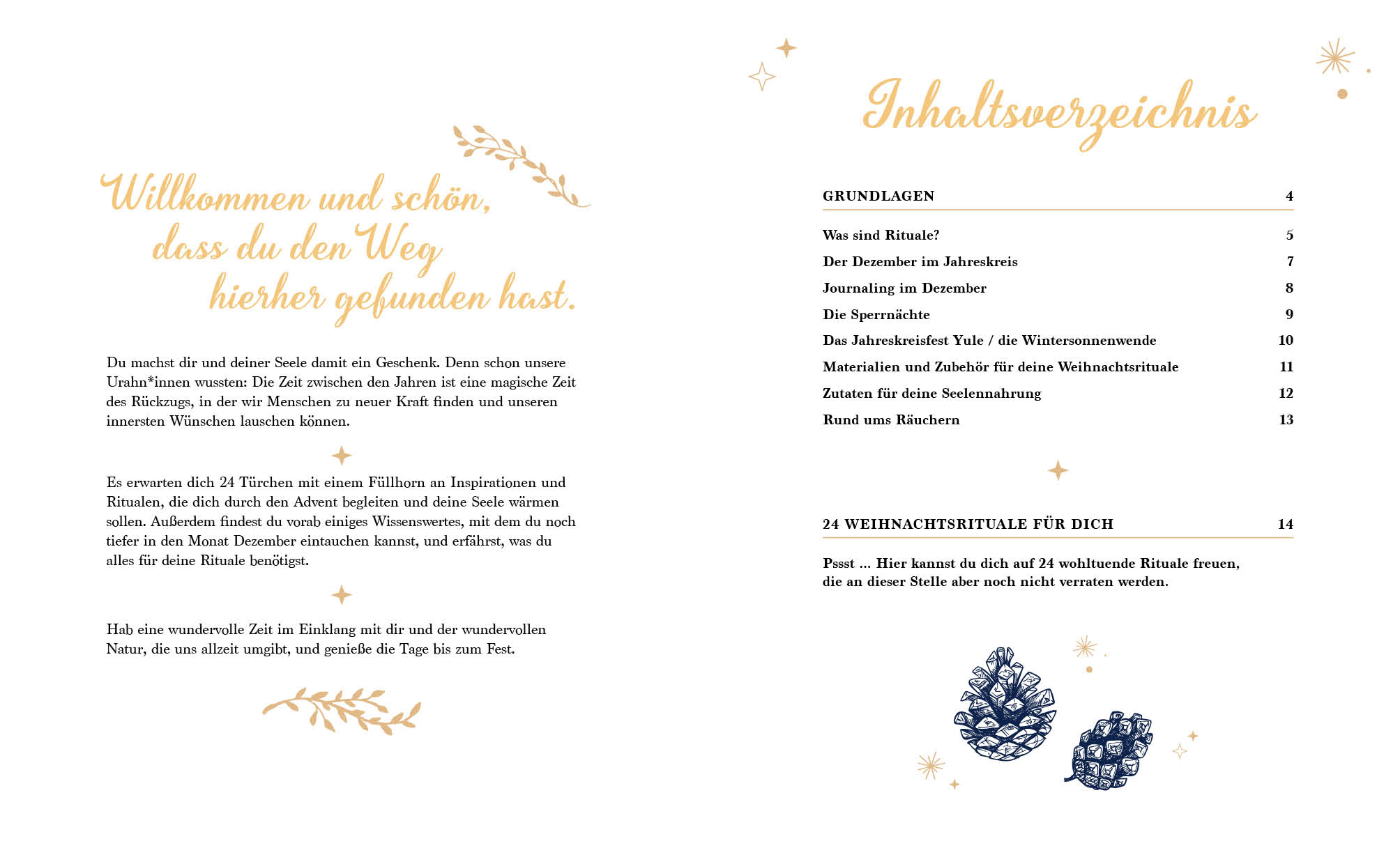 Mein Adventskalender-Buch: Weihnachtsrituale für die Seele