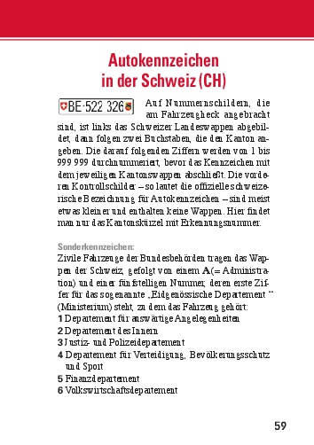 Auto-Kennzeichen (Autokennzeichen)