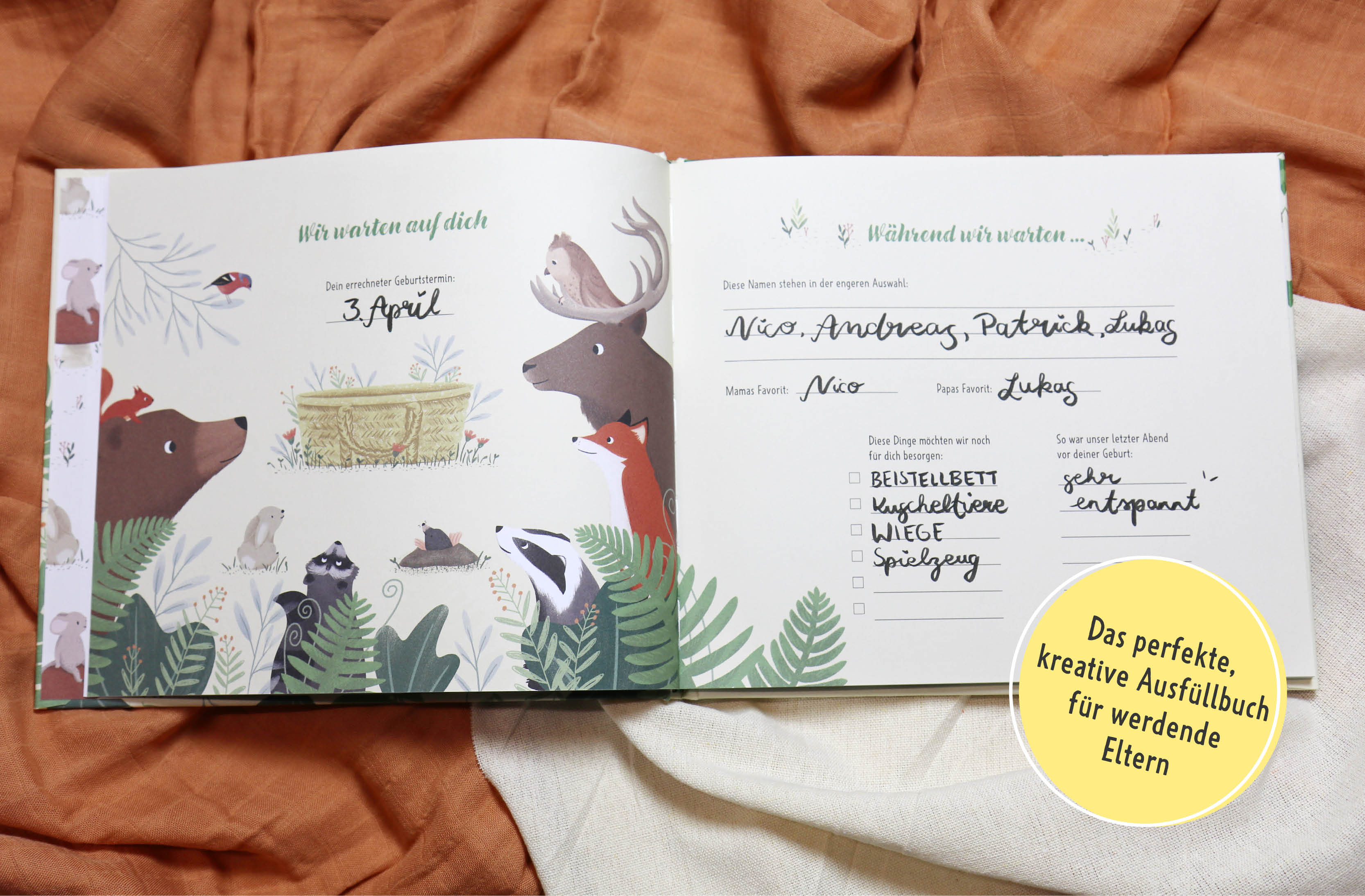 Hallo, kleiner Schatz! – Dein Babyalbum