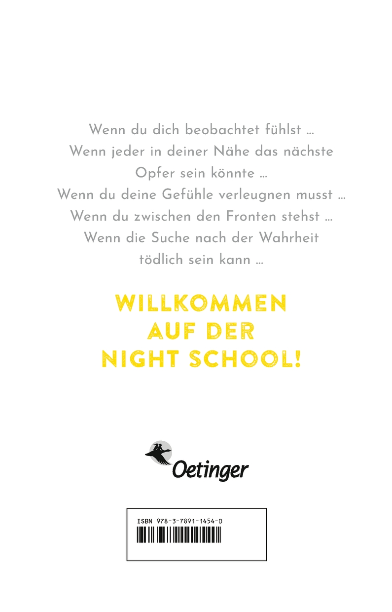 Night School 3. Denn Wahrheit musst du suchen