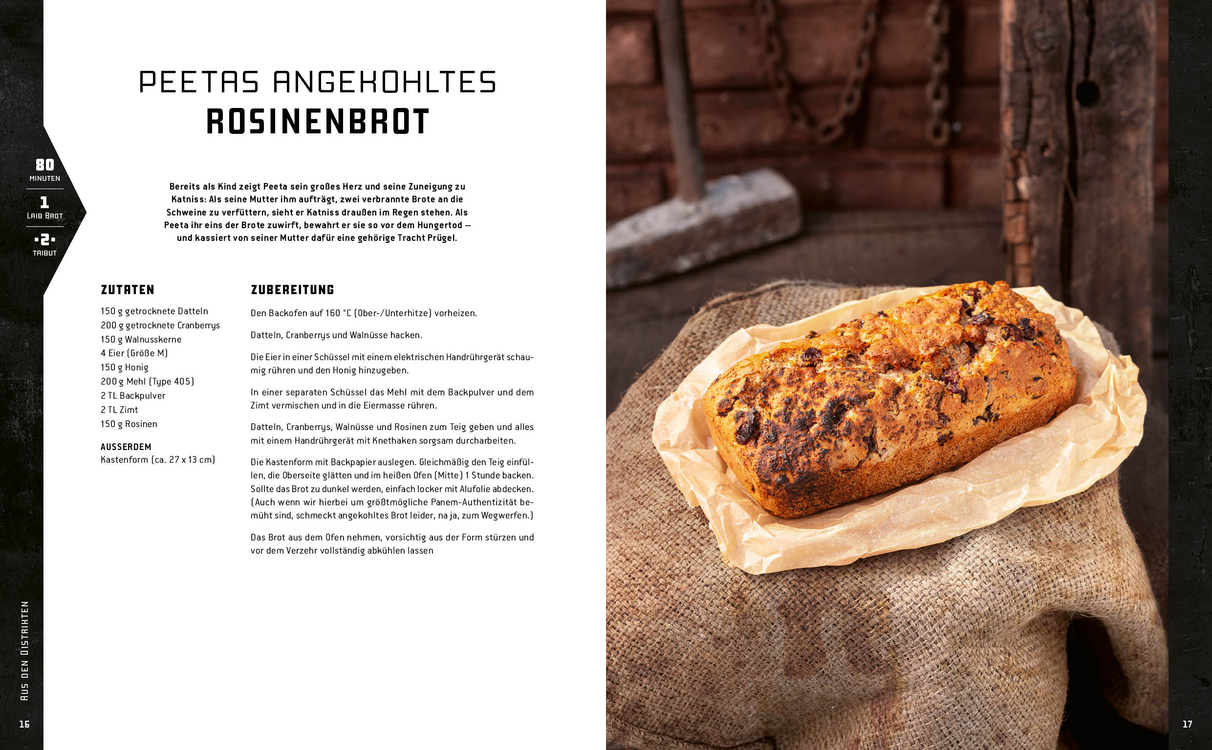 Das inoffizielle Kochbuch für Tribute von Panem-Fans