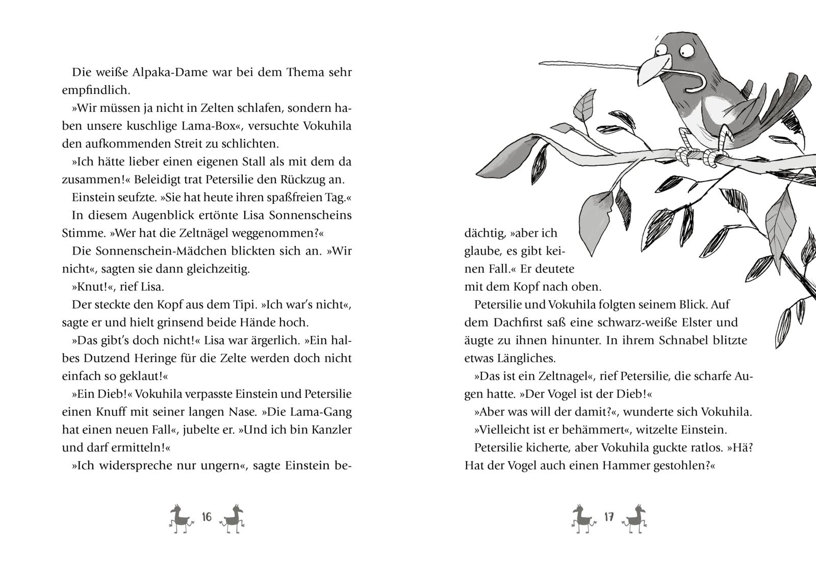 Die Lama-Gang. Mit Herz & Spucke 3: Drei gegen Spukerei