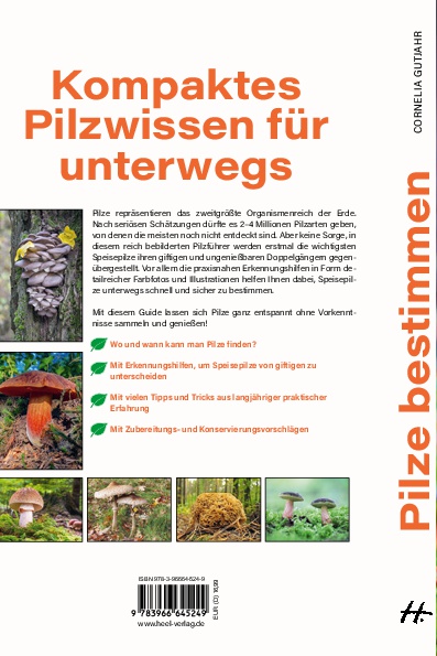 Pilze bestimmen - Der kleine Pilzführer für Einsteiger und Fortgeschrittene