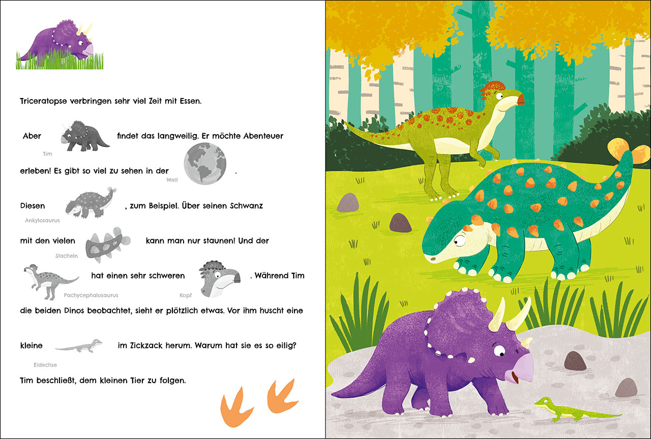 Meine Dino-Welt - Tim, der kleine Triceratops