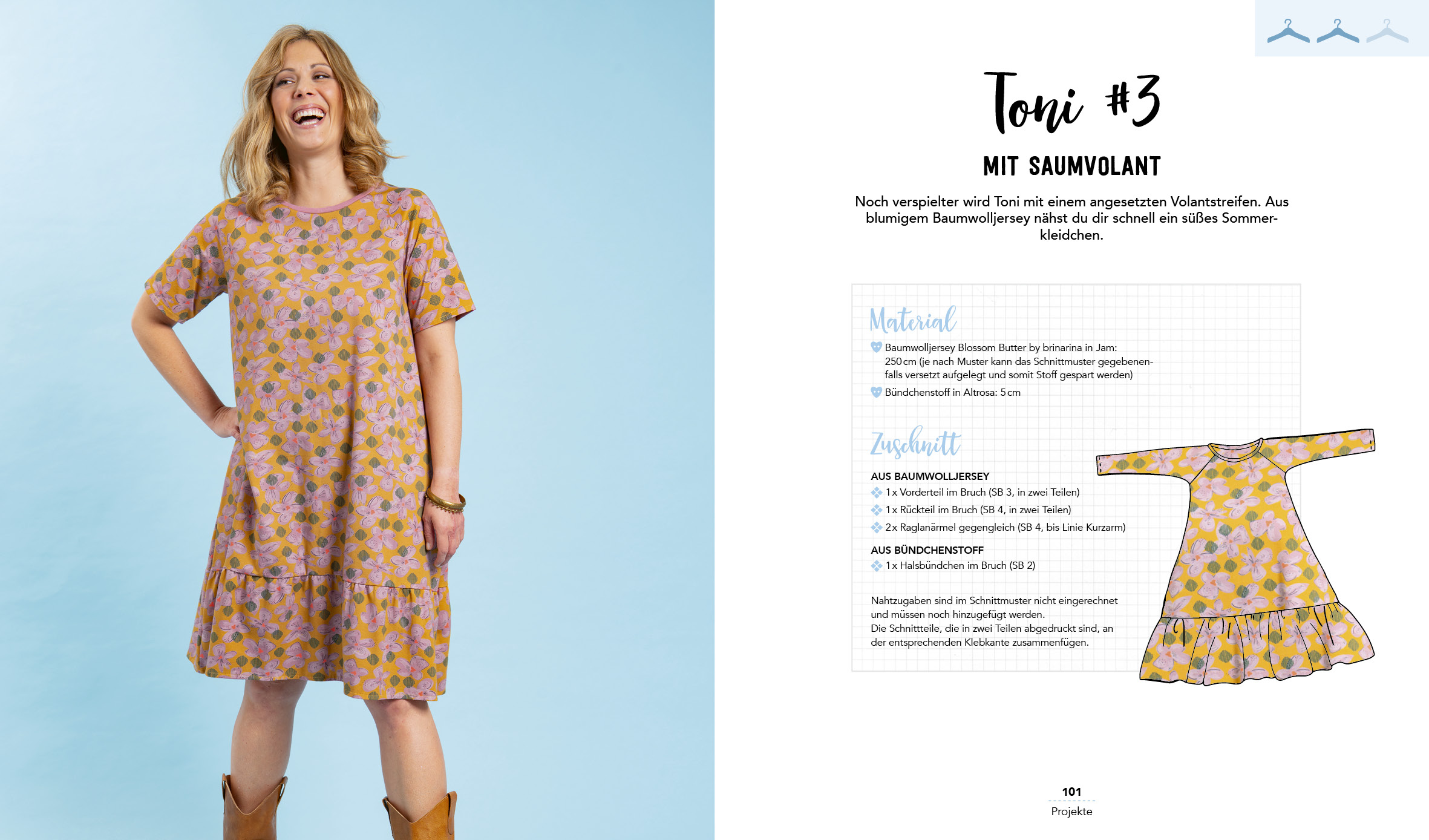 Kleider nähen – Über 25 Modelle aus Jersey in den Größen 34–46