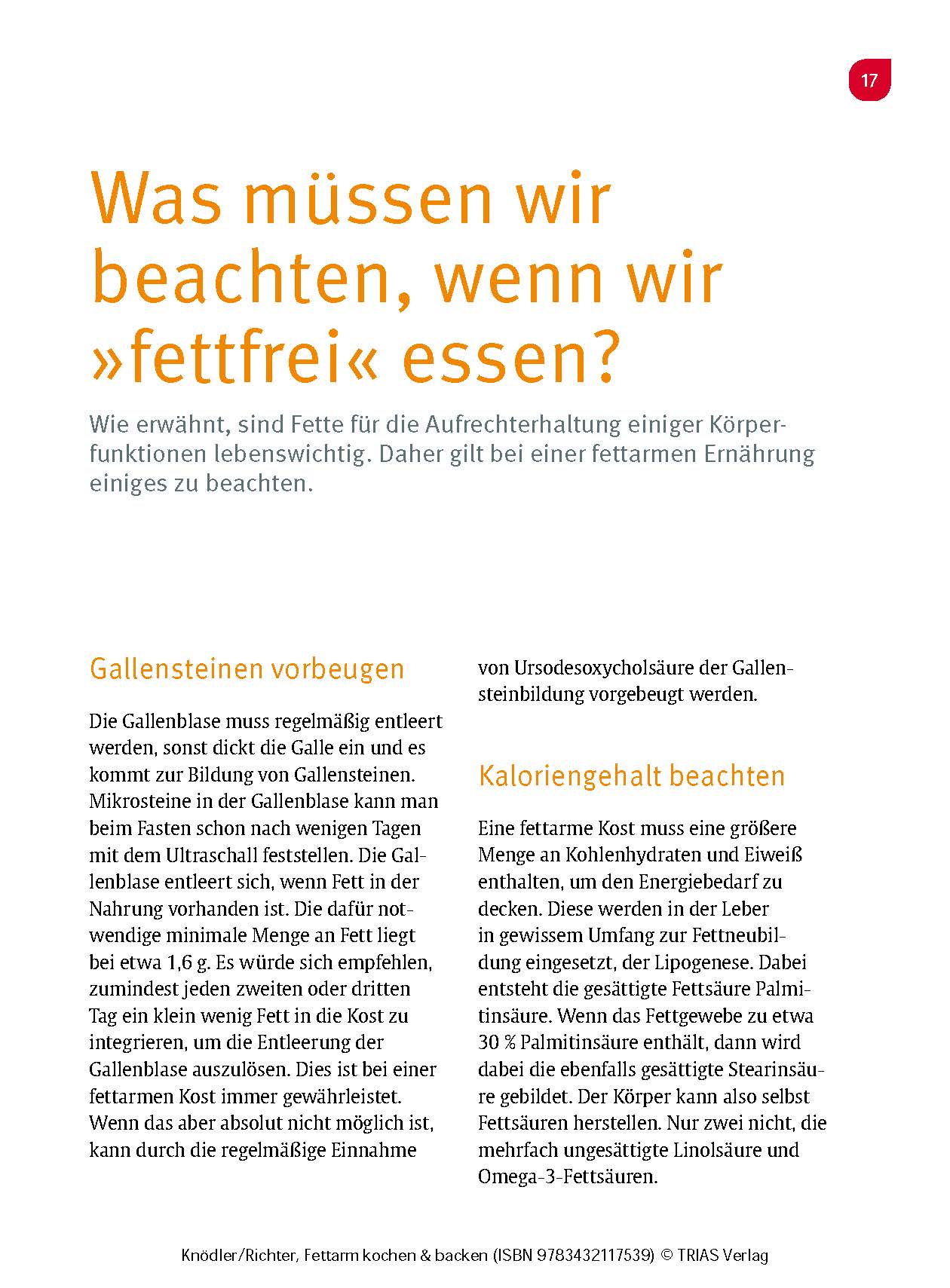 Fettarm kochen & backen