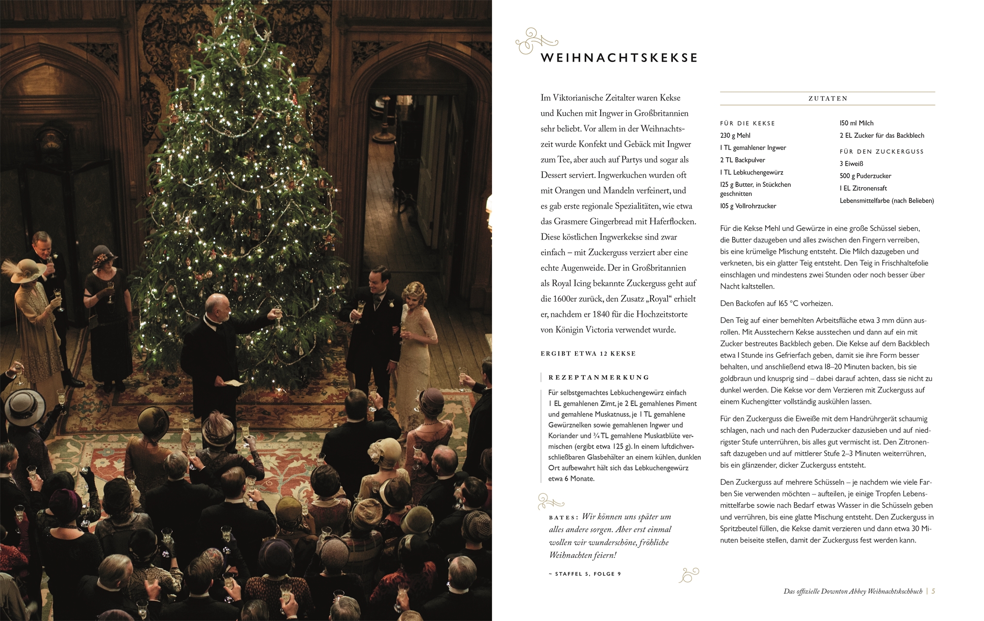 Das offizielle Downton-Abbey-Weihnachtskochbuch