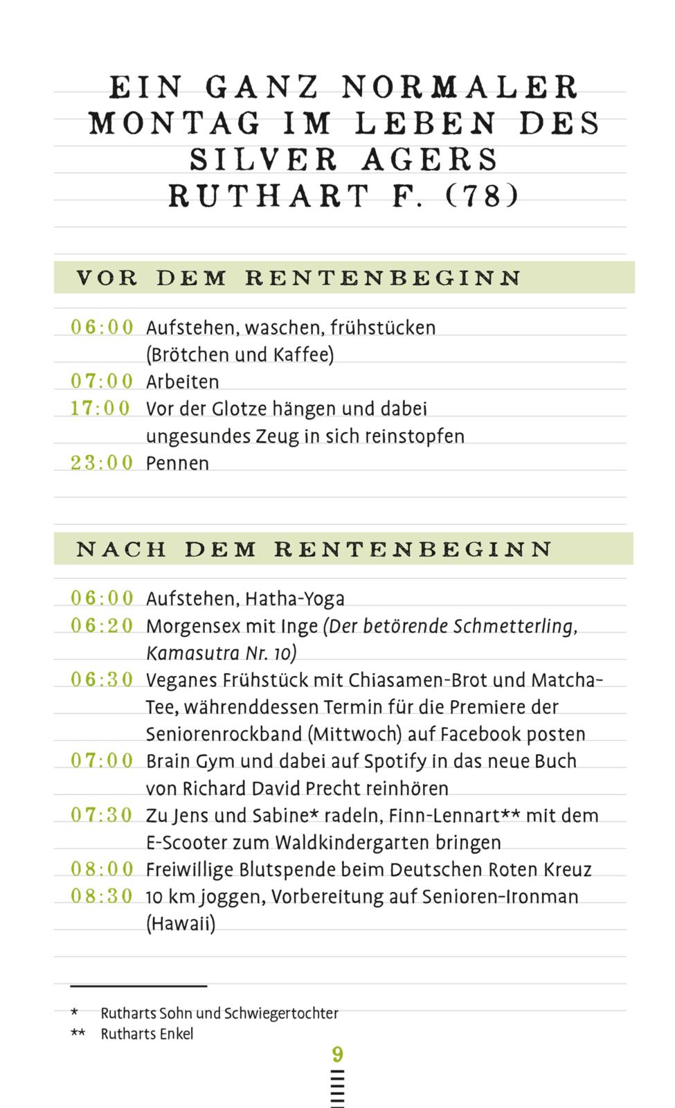 Das böse Buch zum Ruhestand