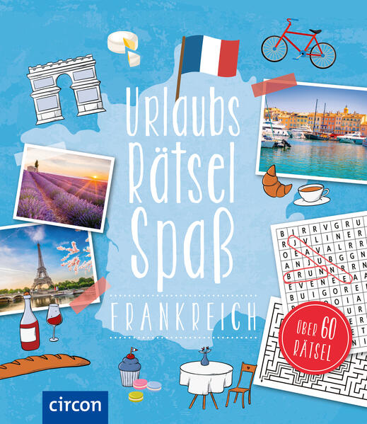 Urlaubsrätsel-Spaß Frankreich