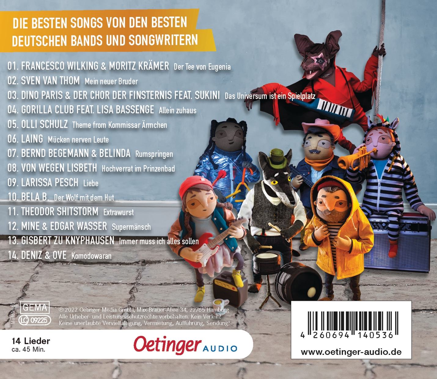 Unter meinem Bett. Best of (Audio-CD)