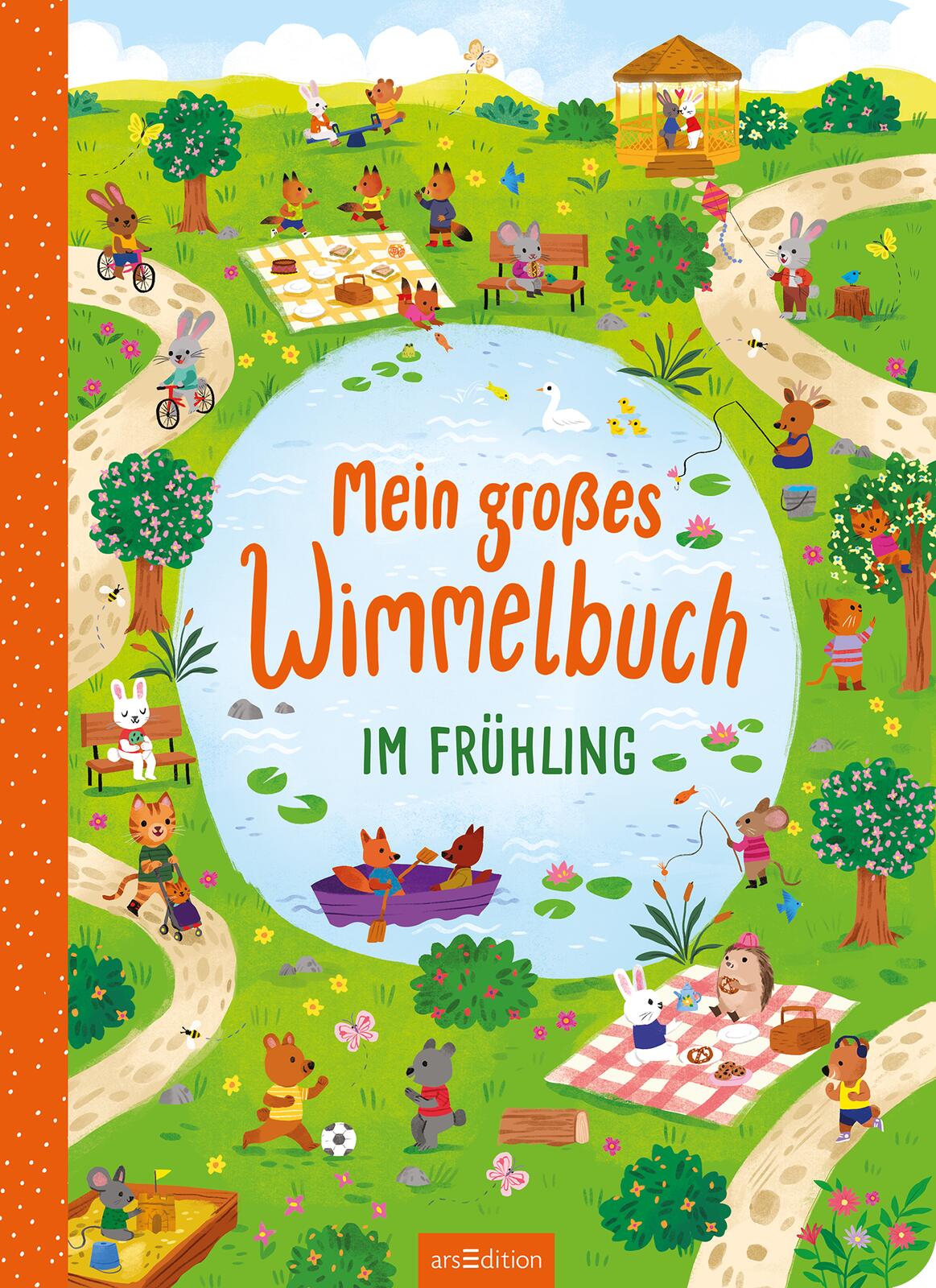 Mein großes Wimmelbuch – Im Frühling
