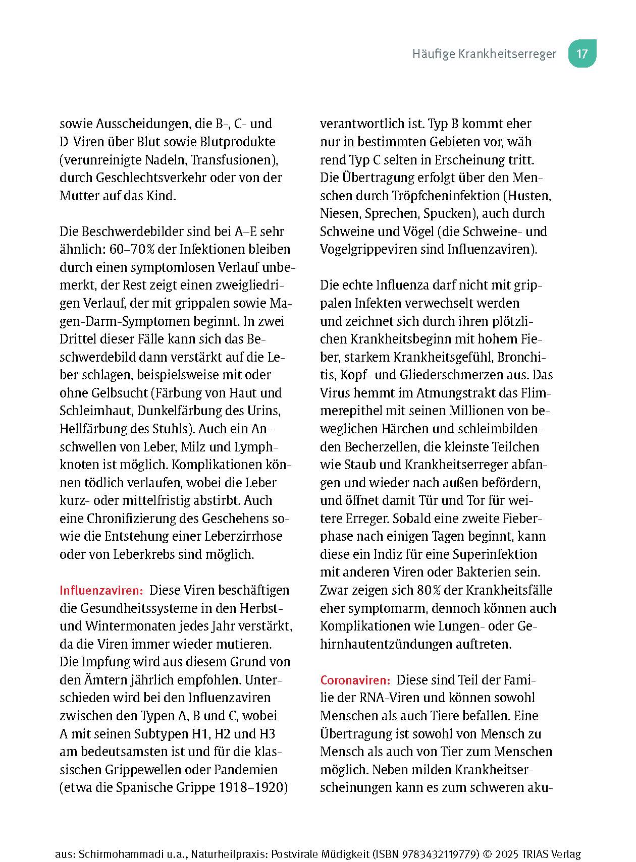 Naturheilpraxis: Postvirale Müdigkeit