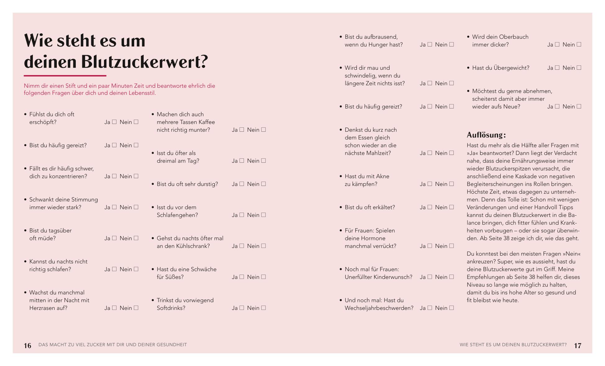Glukose - Blutzucker runter, Gesundheit rauf