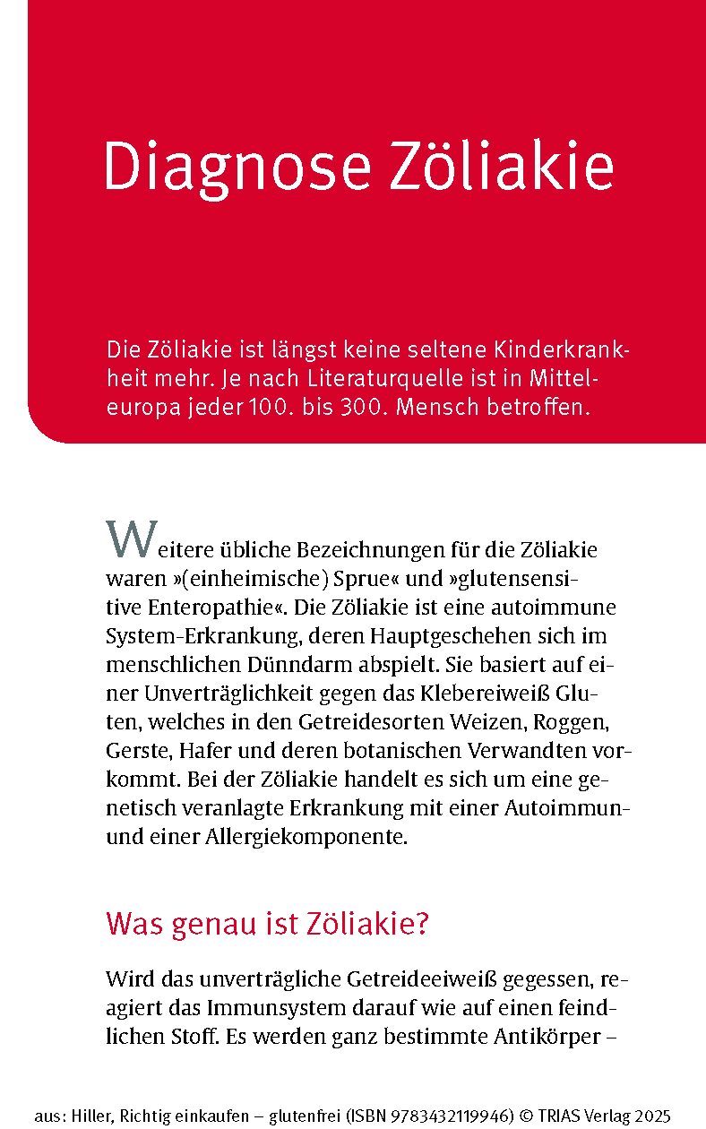 Richtig einkaufen glutenfrei