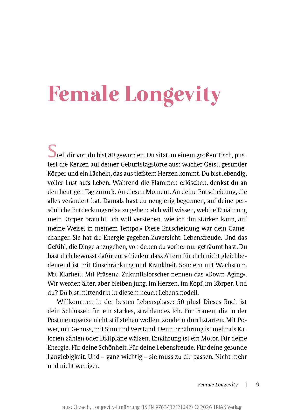 Longevity-Ernährung