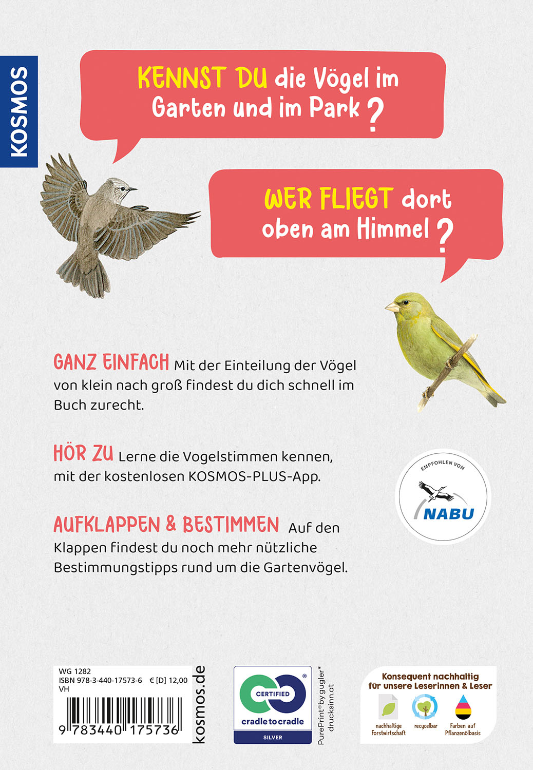Welcher Gartenvogel ist das? Kindernaturführer