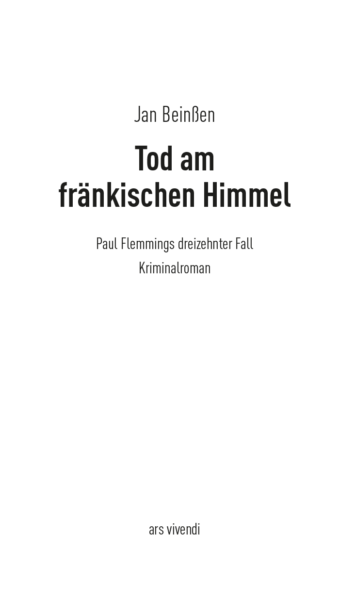 Tod am fränkischen Himmel
