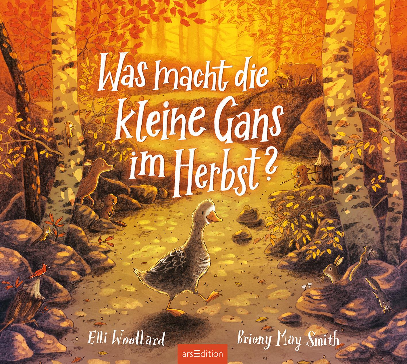 Was macht die kleine Gans im Herbst?