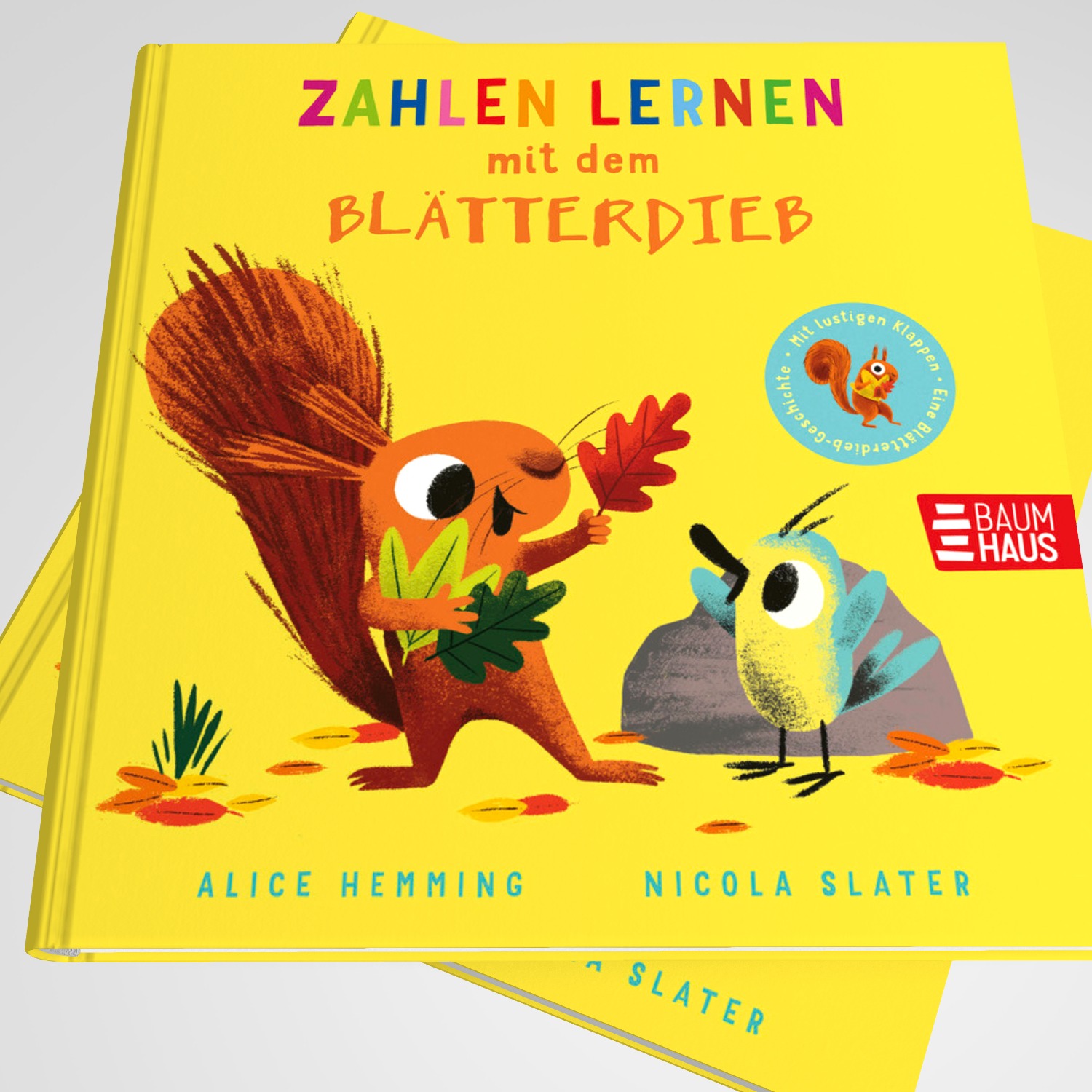 Zahlen lernen mit dem Blätterdieb