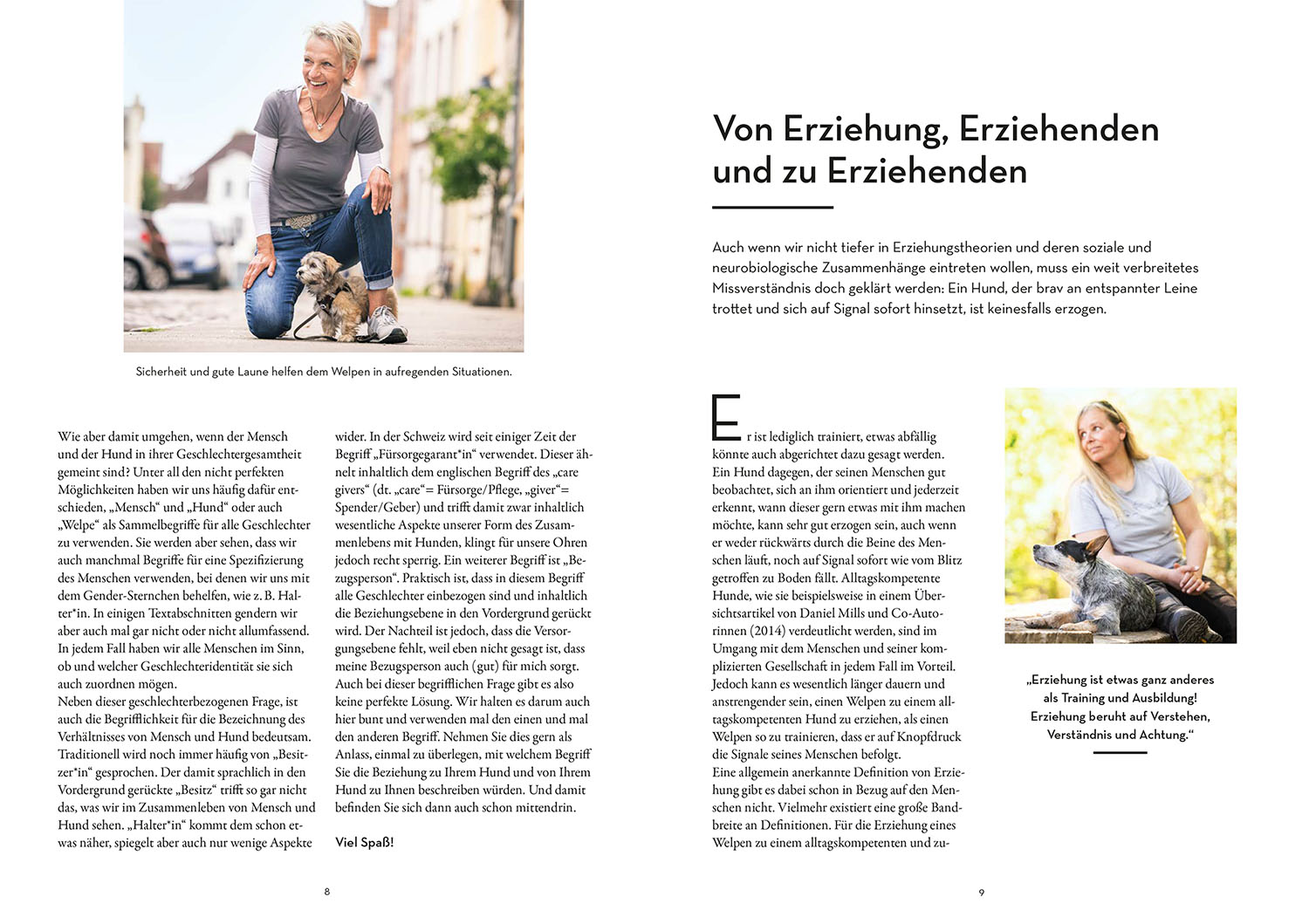 Moderne Welpenerziehung