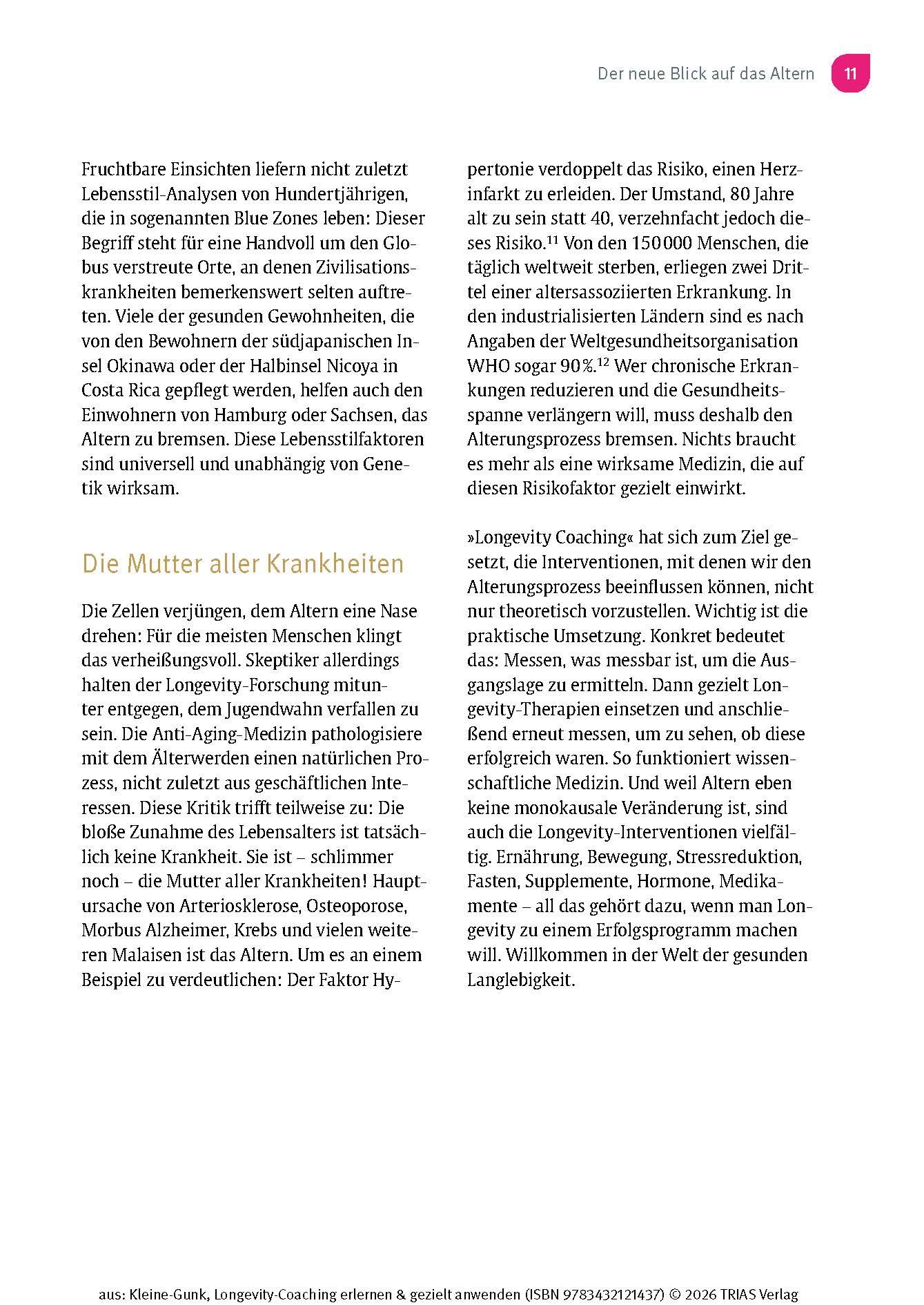 Longevity-Coaching erlernen und gezielt anwenden