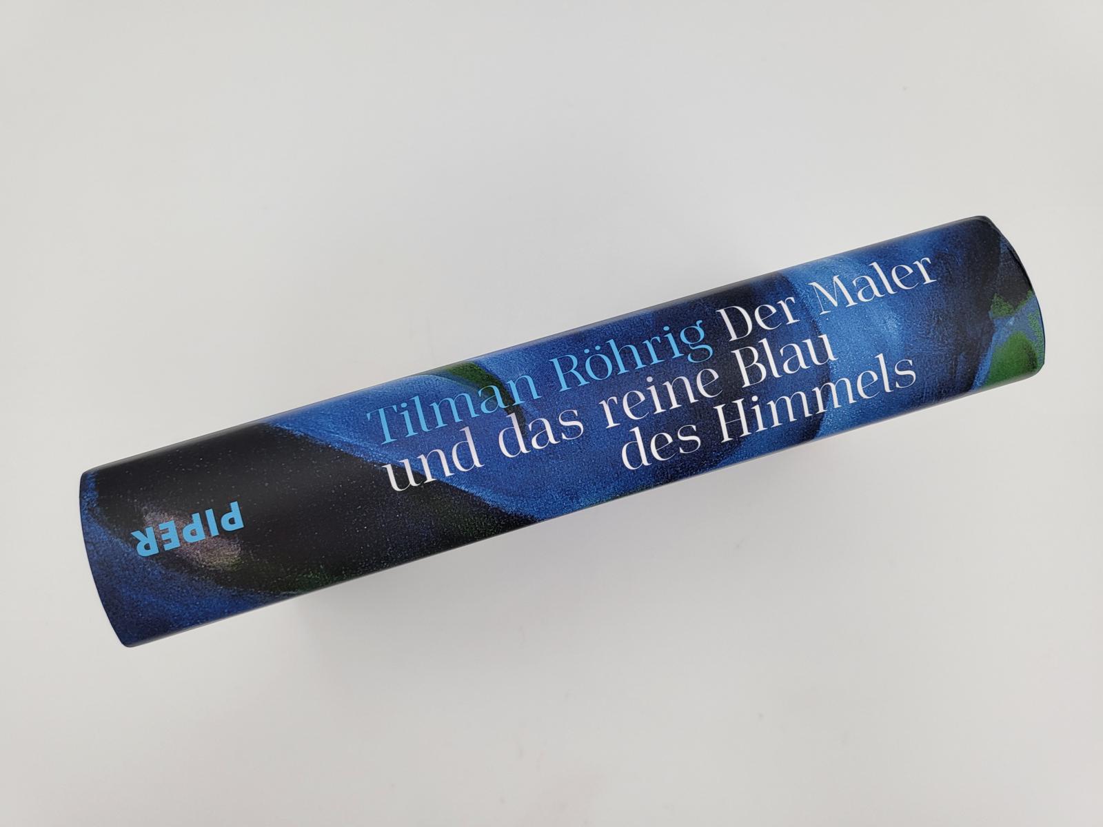 Der Maler und das reine Blau des Himmels
