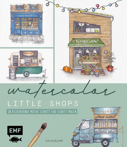 Watercolor – Little Shops