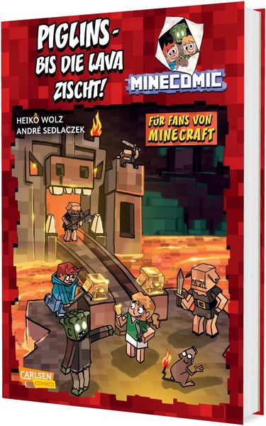 Piglins – bis die Lava zischt! - Für Fans von Minecraft