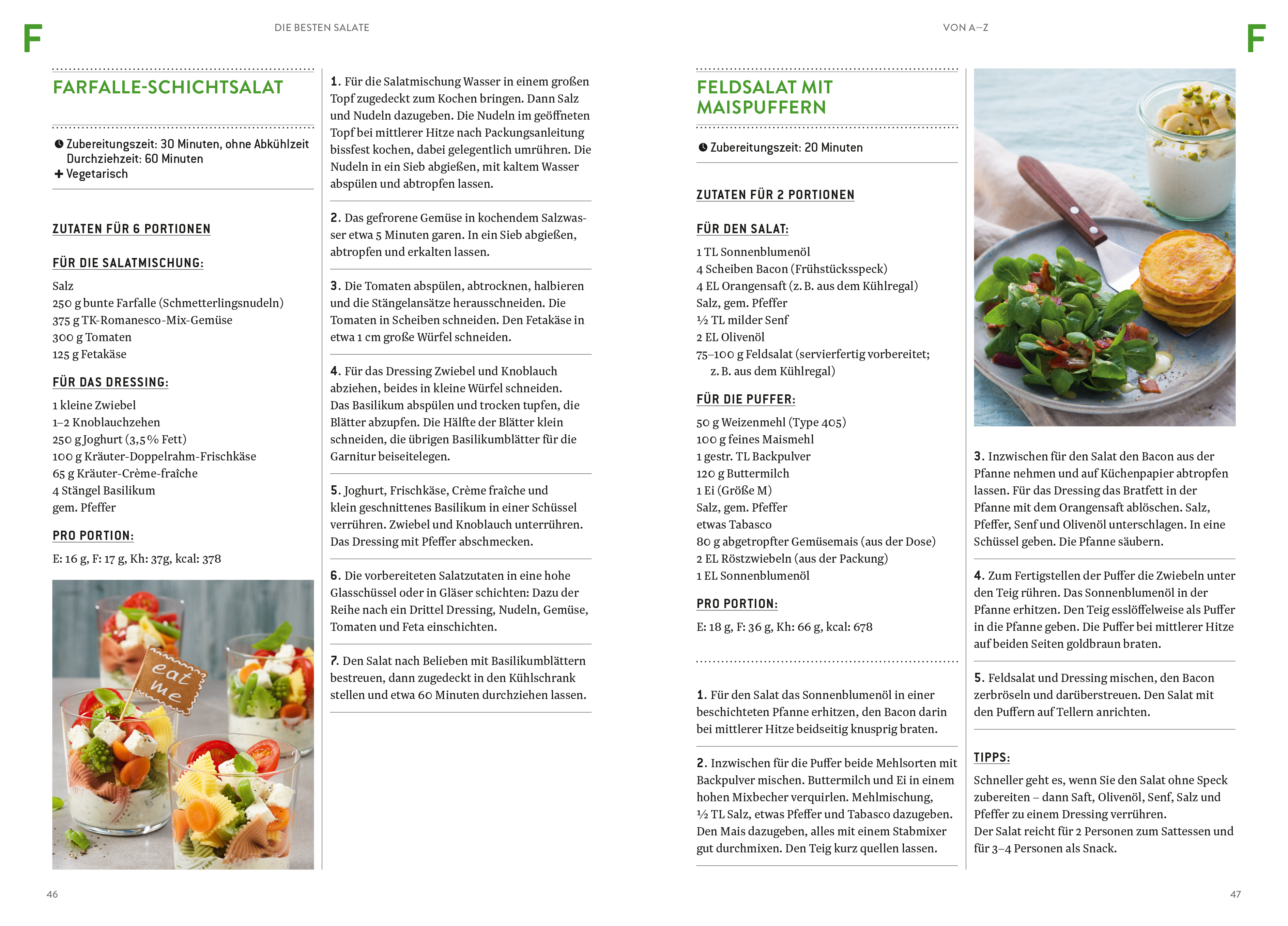 Die besten Salate von A–Z