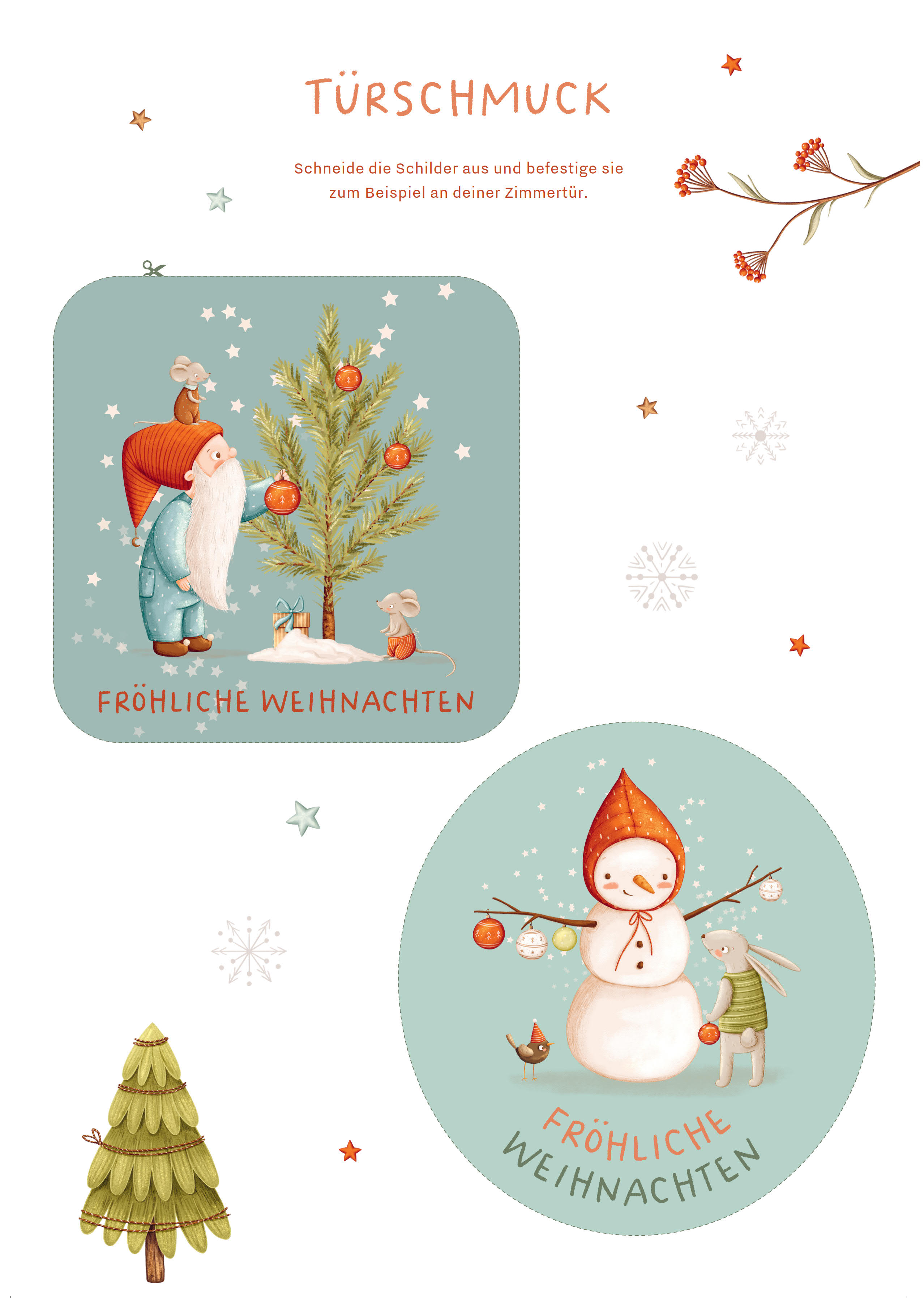 Basteln & Spielen zu Weihnachten