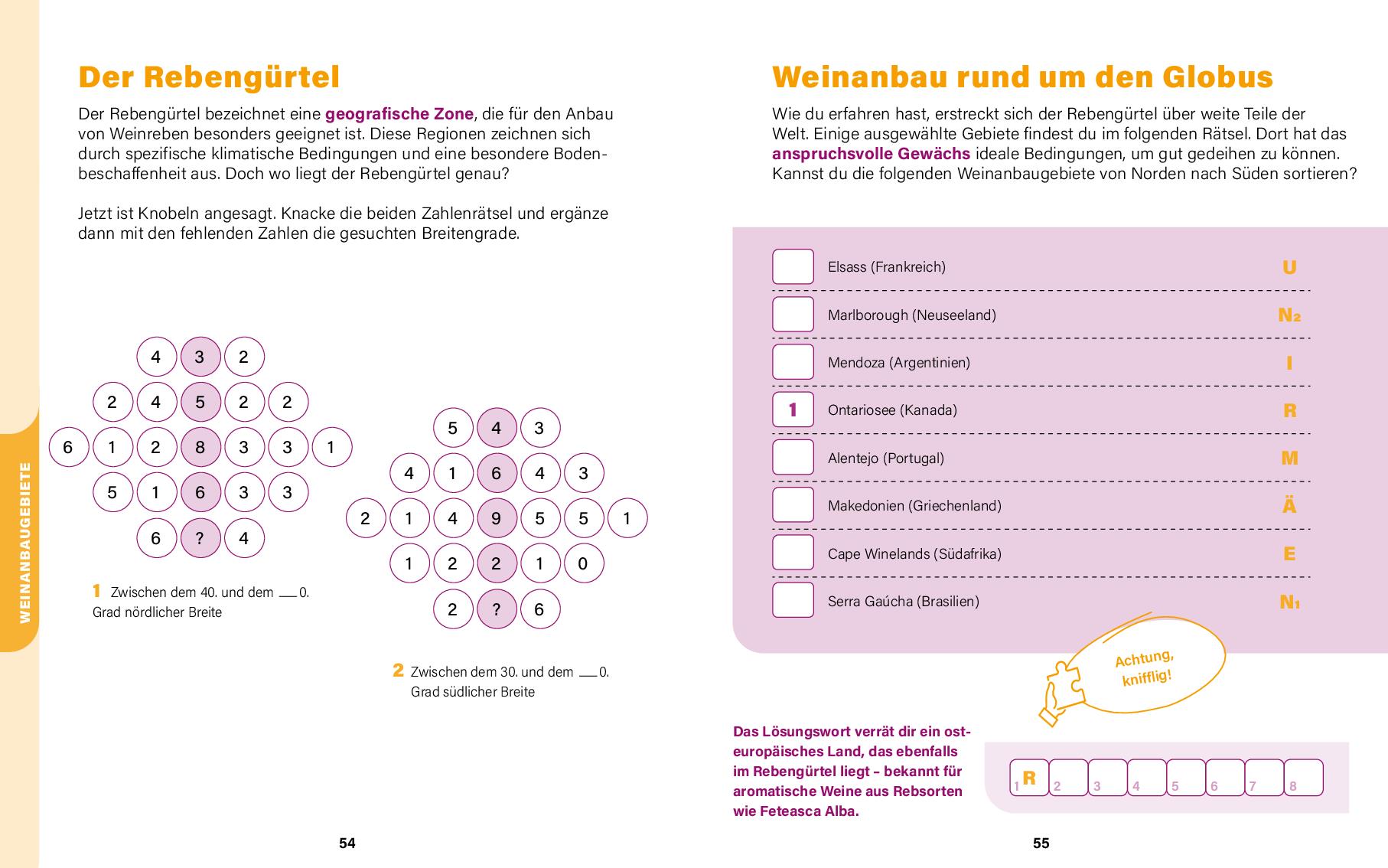 Wein I Wissen in Rätseln