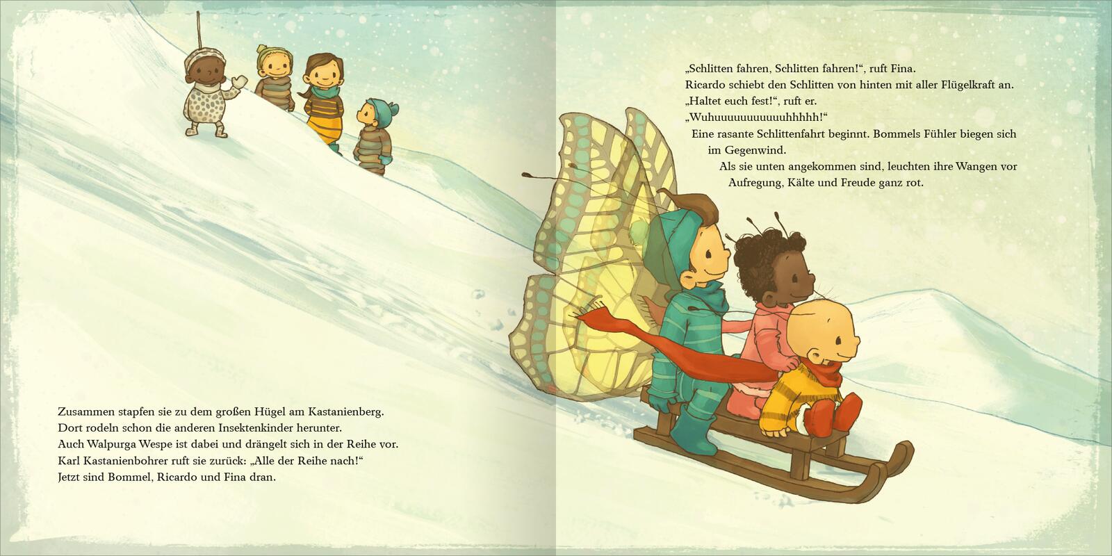 Die kleine Hummel Bommel – Im Winter