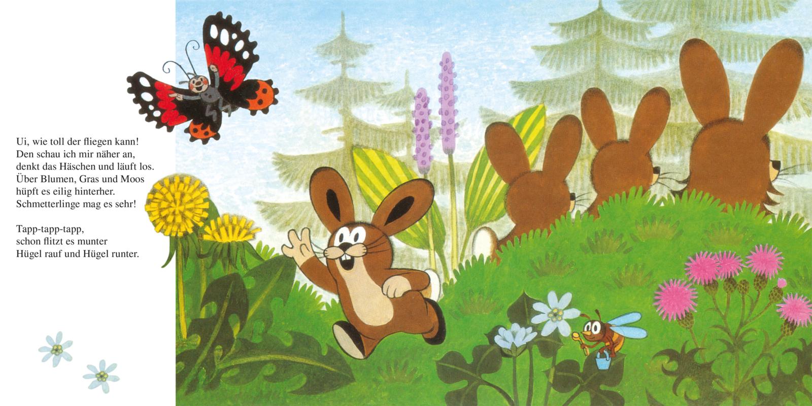 Der kleine Maulwurf rettet das Häschen