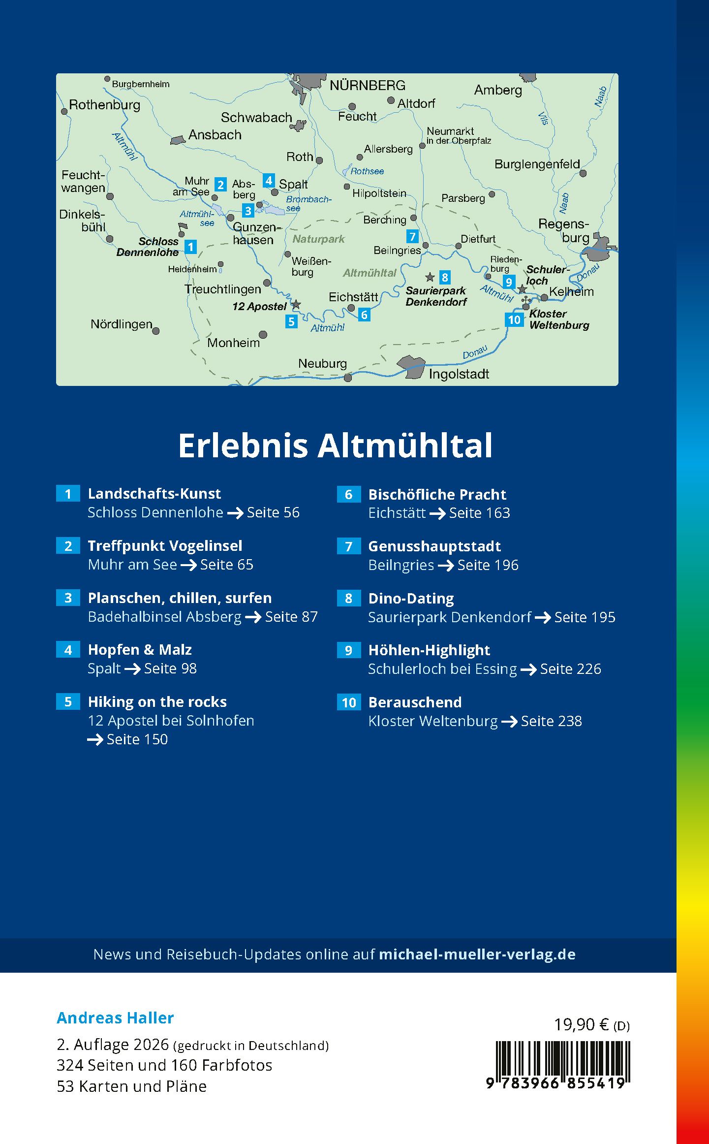 MICHAEL MÜLLER Reiseführer Altmühltal