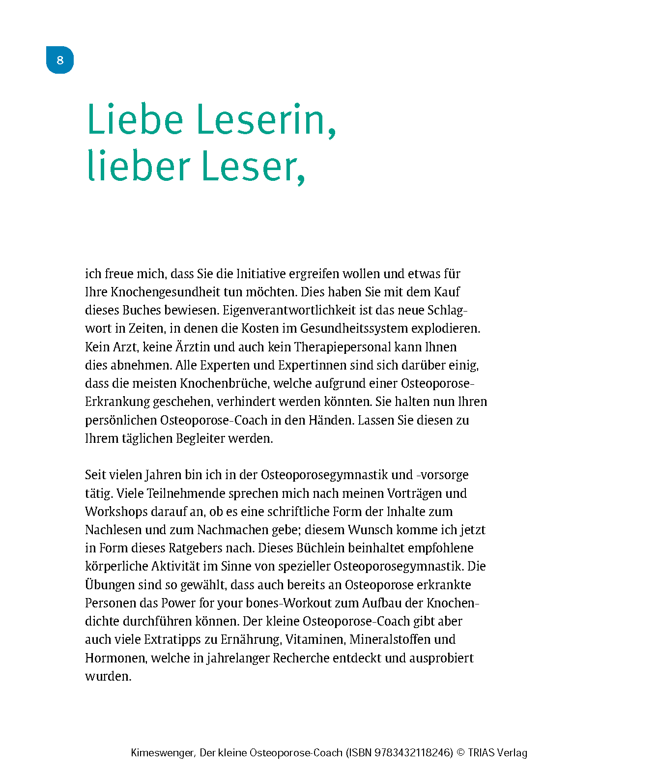Der kleine Osteoporose-Coach