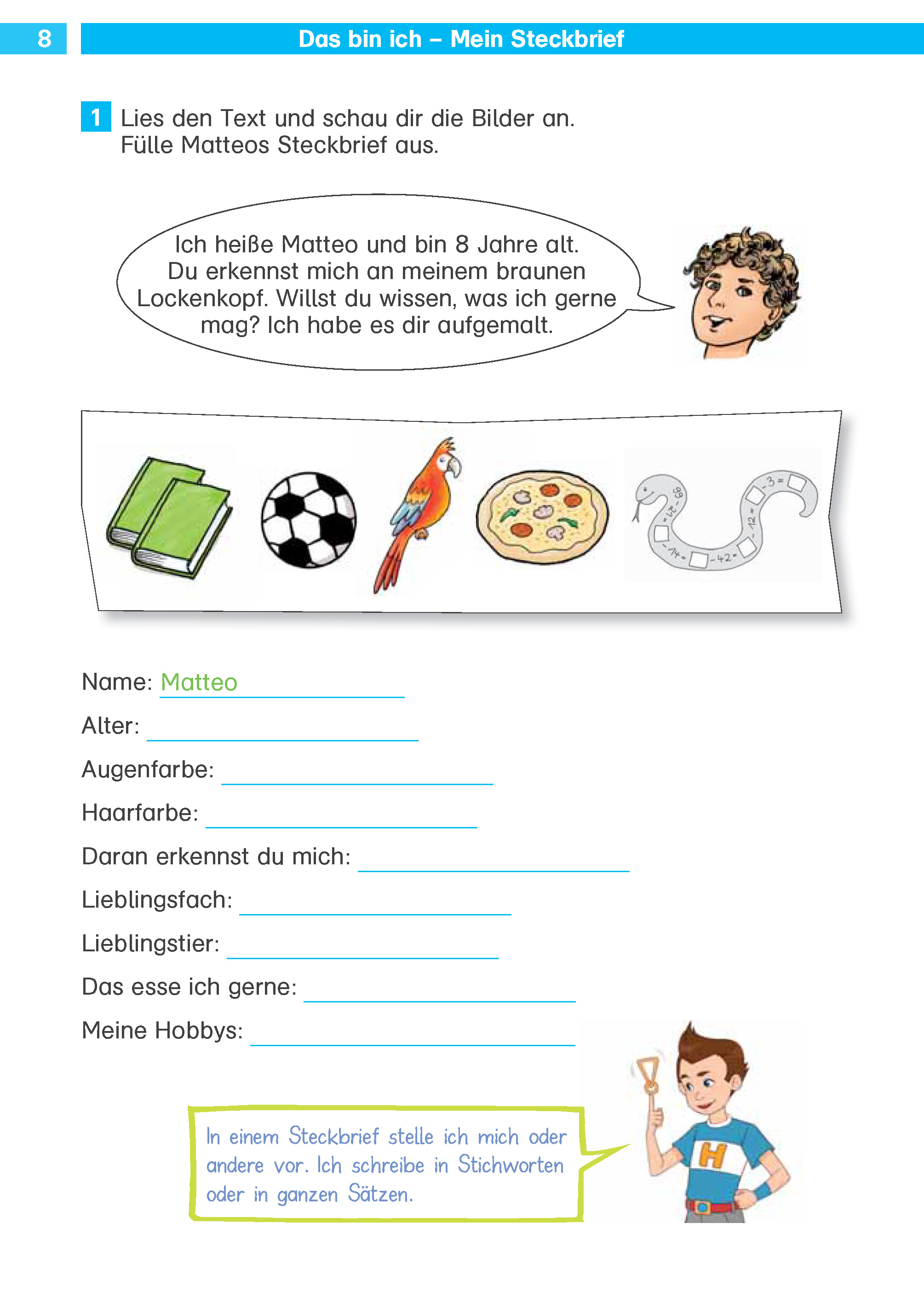Klett Texte schreiben 2. Klasse