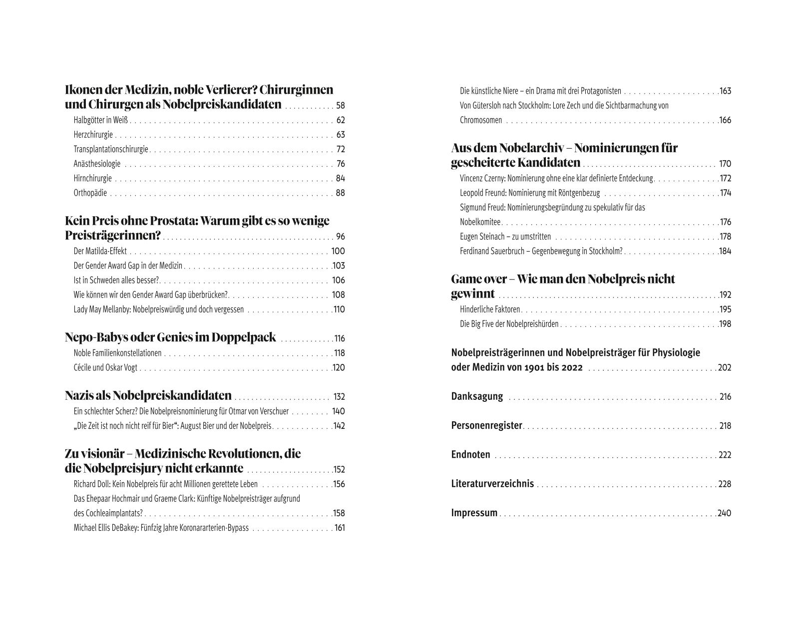 Wie man keinen Nobelpreis gewinnt