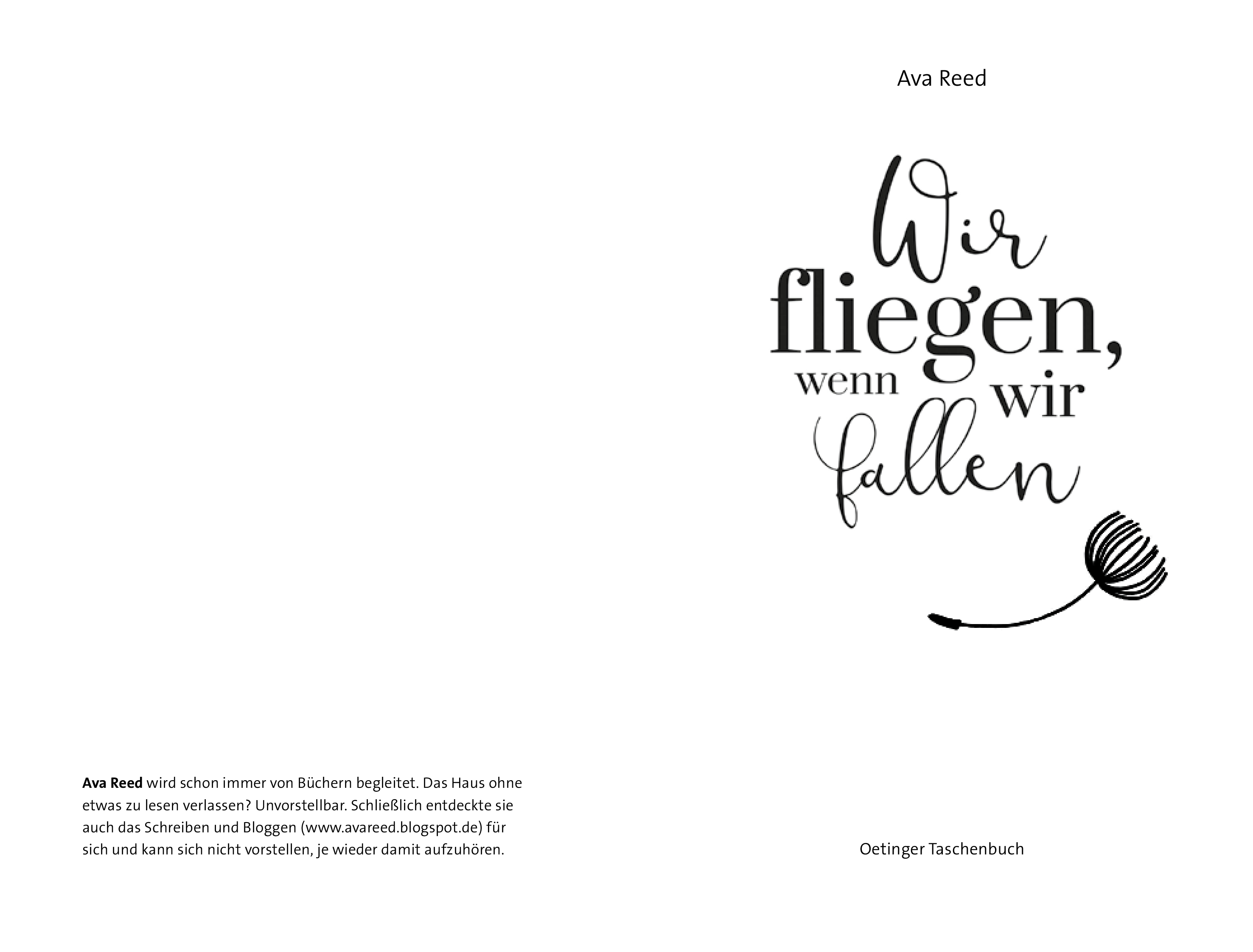 Wir fliegen, wenn wir fallen