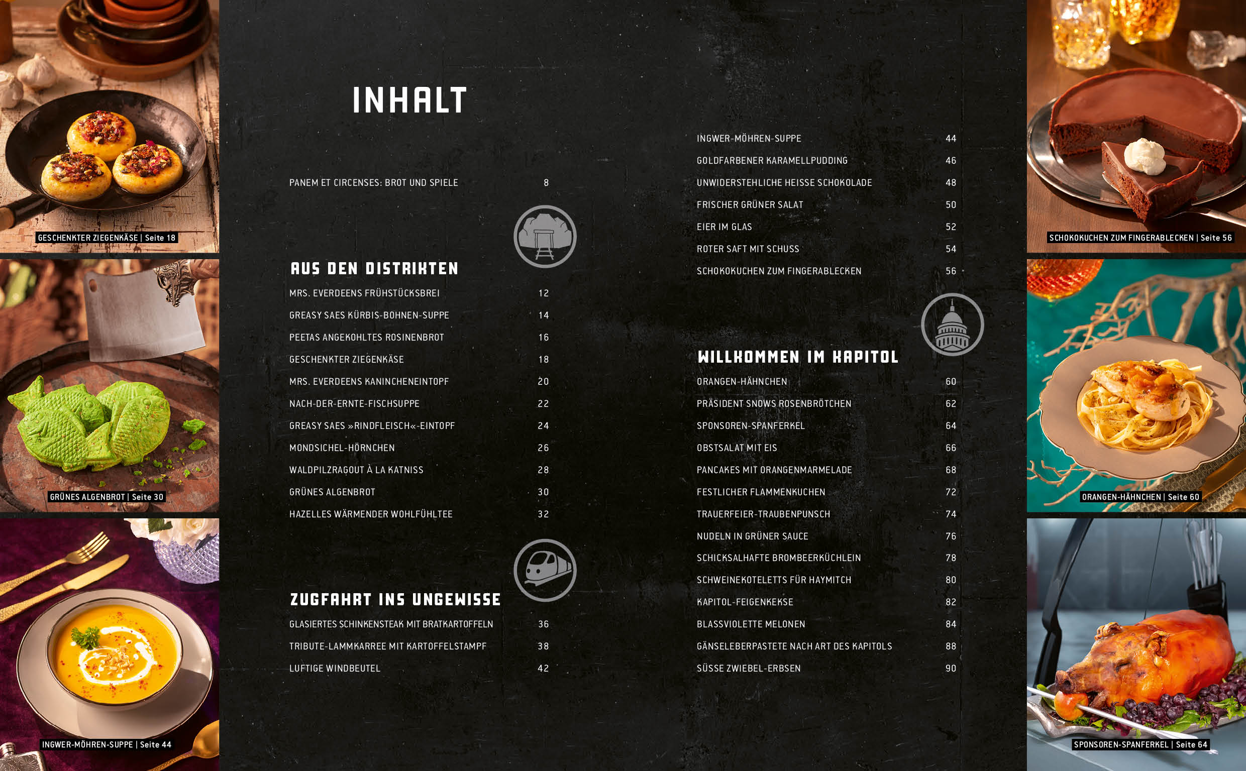 Das inoffizielle Kochbuch für Tribute von Panem-Fans