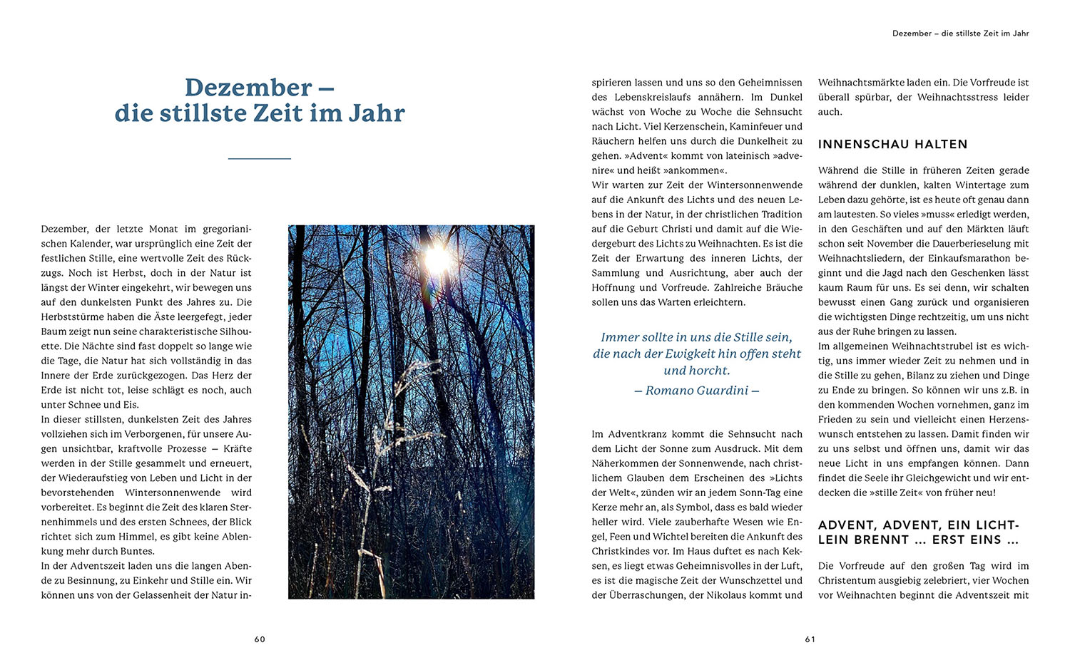 Die Heilkraft der stillen Zeit