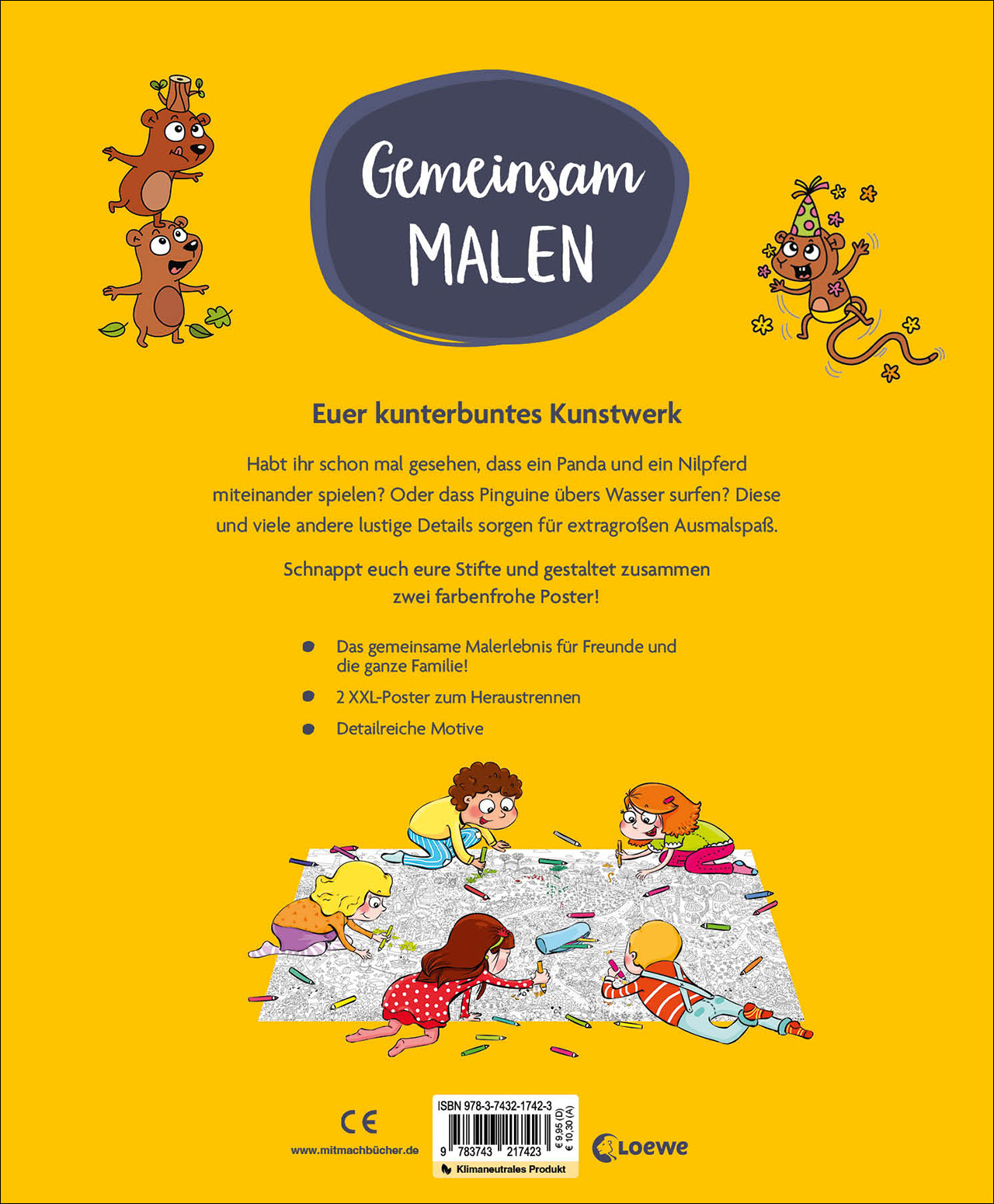 Gemeinsam malen - Tiere