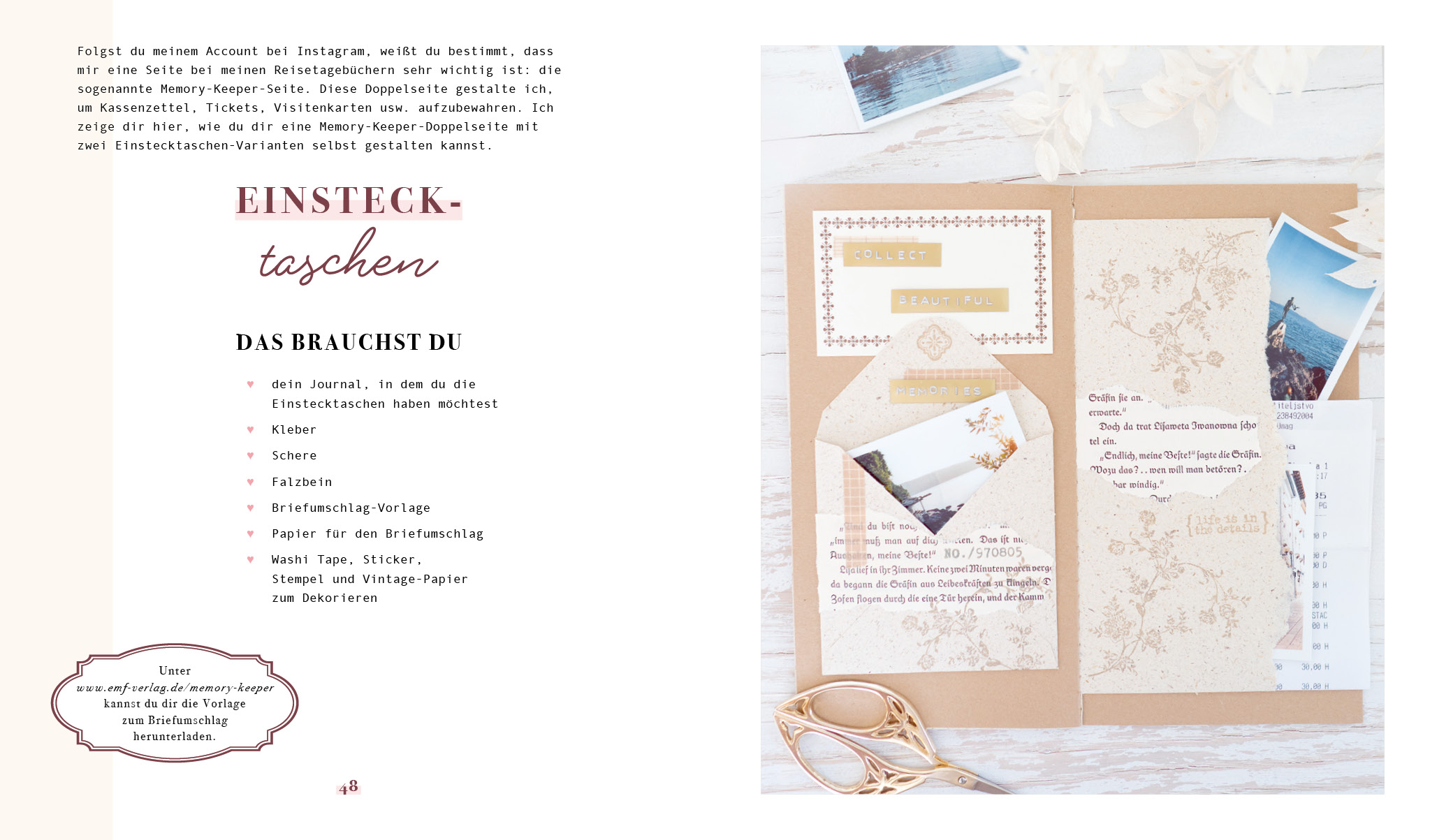 Memory Keeper – Vintage-Journaling und Scrapbooking mit fraeuleinfotofee