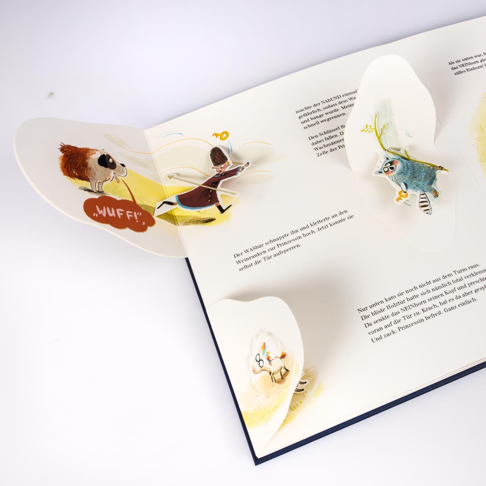 Das NEINhorn Pop-up-Buch