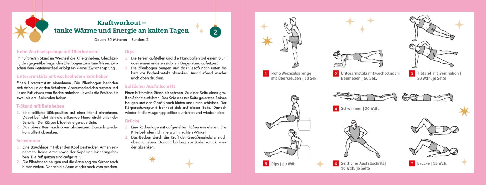 24 Workouts für den Advent