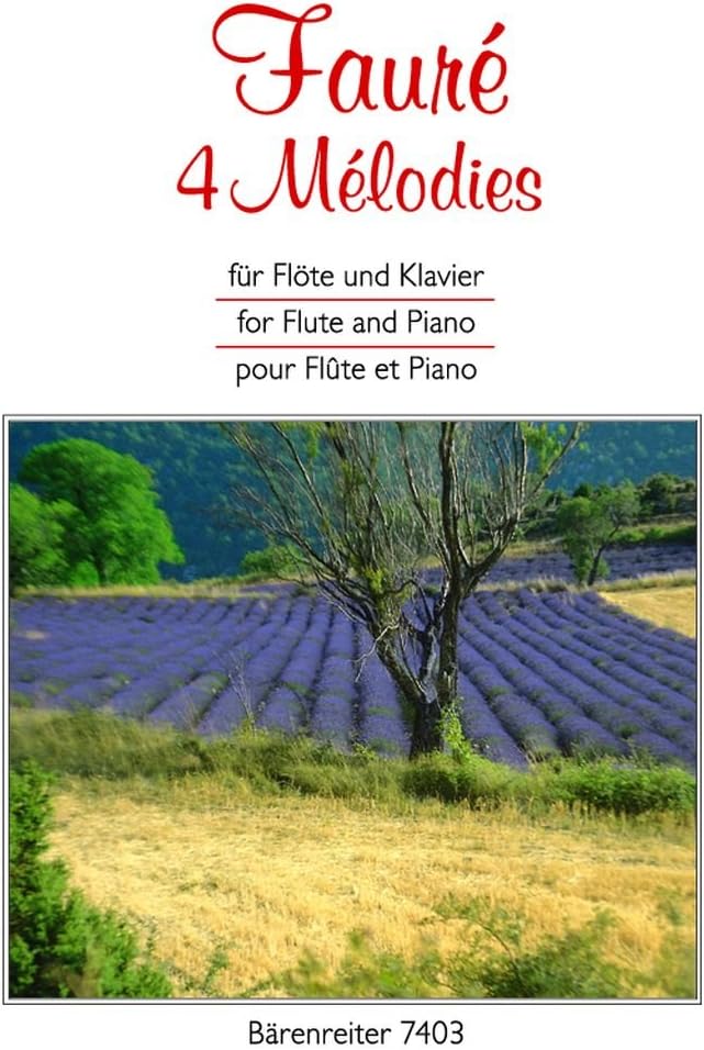4 mélodies : für Flöte und Klavier