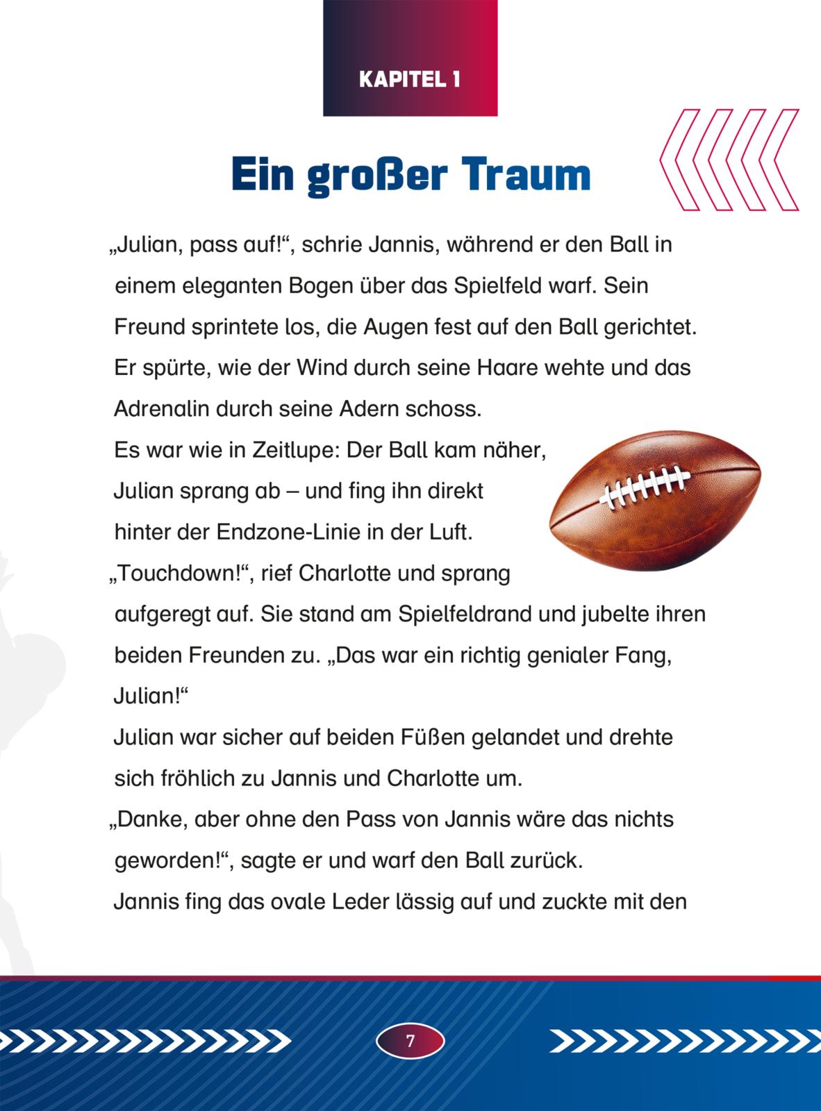 NFL: Touchdown-Träume – Ein Lese-Abenteuer über American Football